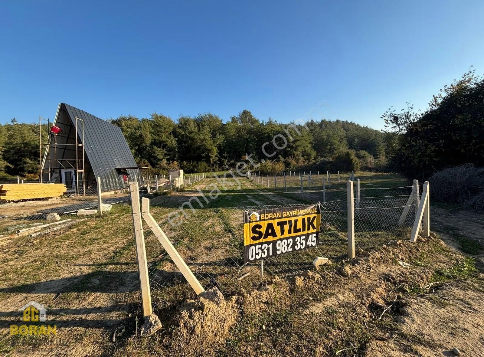 Boran Gayrimenkul'den Pirilide Satılık Arsa