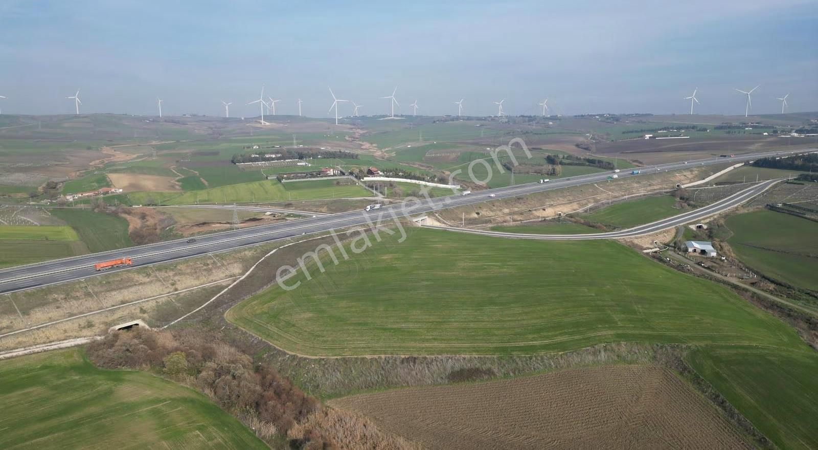 Silivri Fenerköy De Kuzey Oto Marmara Yoluna Cephe Tarla - Görsel 13