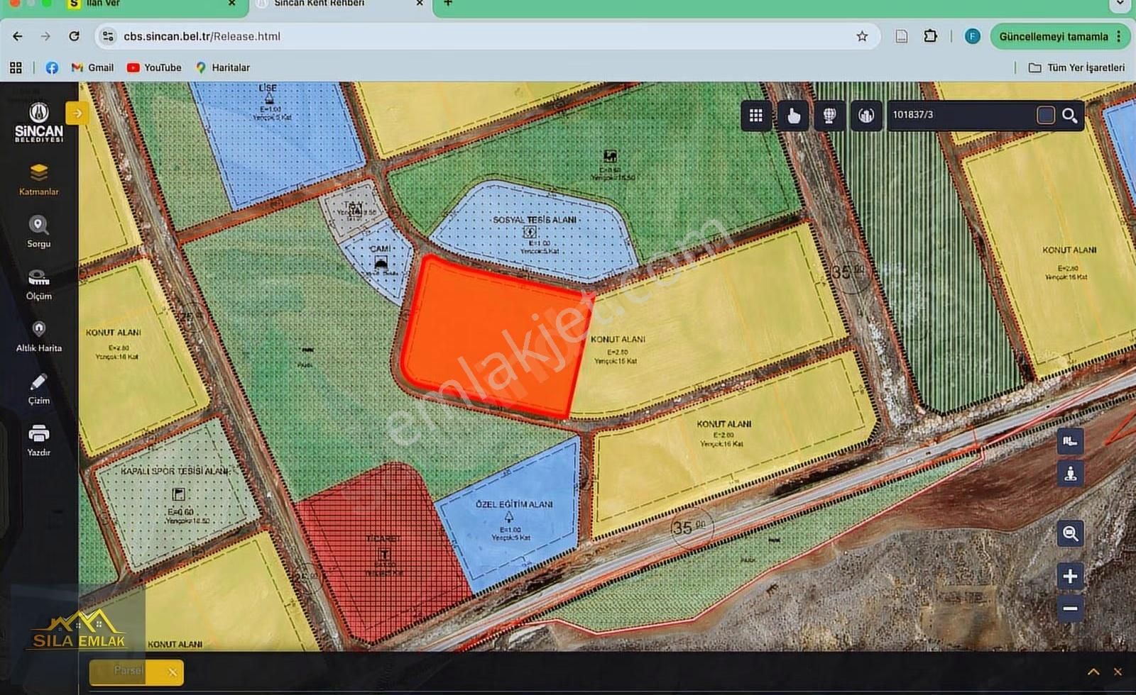 Çiçektepe Mh'de 2.80 Emsal 16 Kat İmarlı Daire Getirili Hisse! - Görsel 9