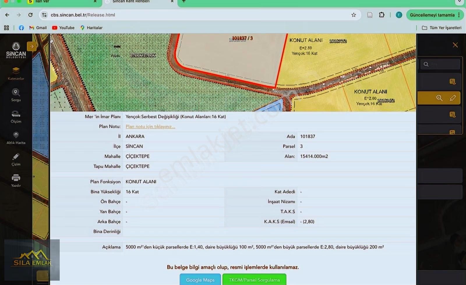 Çiçektepe Mh'de 2.80 Emsal 16 Kat İmarlı Daire Getirili Hisse! - Görsel 7