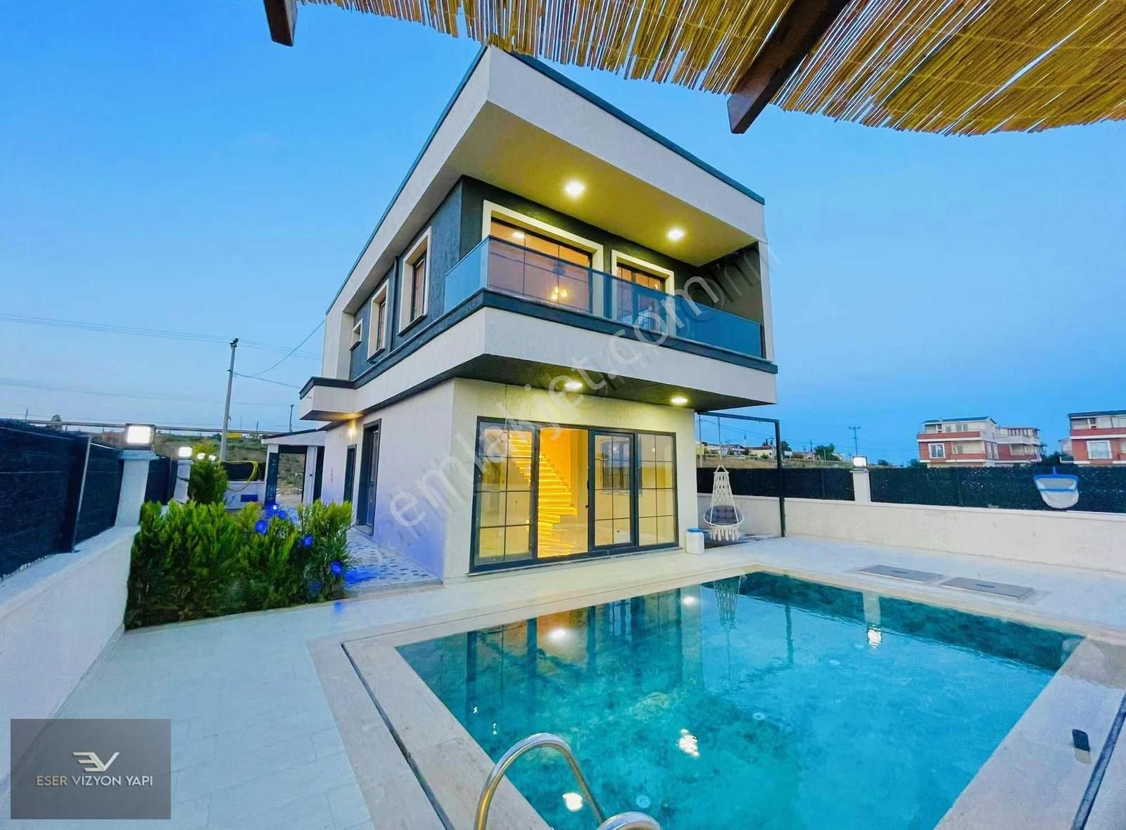 ꧁▇eser Vizyon▇꧂deniz Tarafında Müstakil Havuzlu Fırsat - Görsel 11