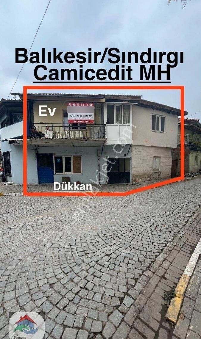 Sındırgı Camicedit Mh Satılık Müstakil Ev Dükkan