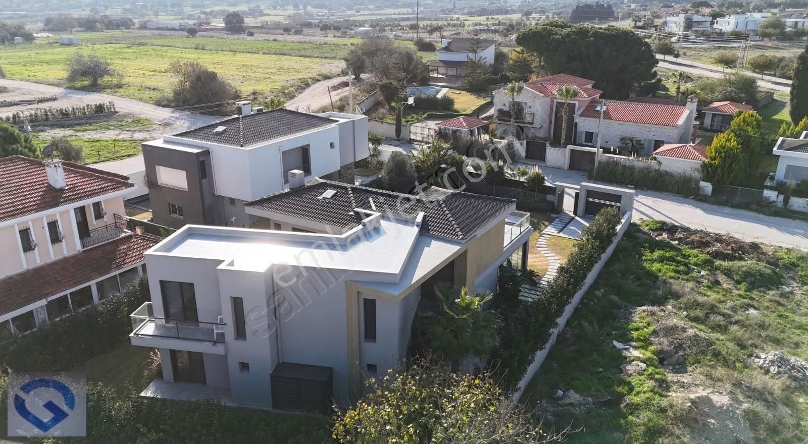 Hüseyin Öziç'den Mamurbaba Mevkiinde , Tam Müstakil Lüks Villa - Görsel 8