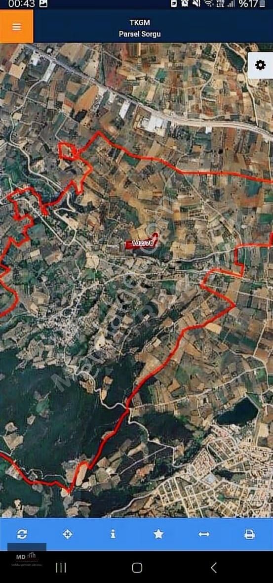 Bursa İnegöl Akıncılar Satılık 436m² Hobi Bahçesi Yol-su Mevcut - Görsel 5