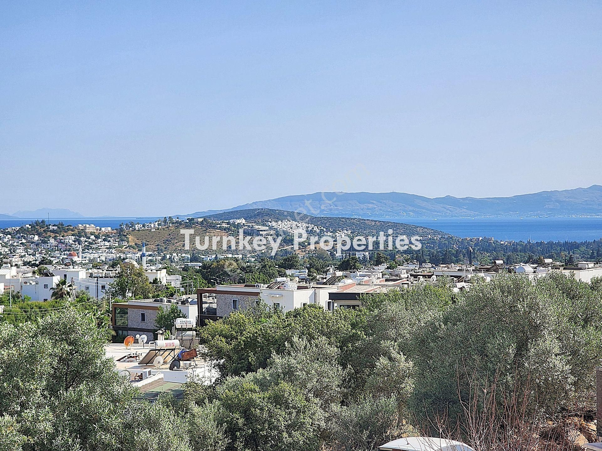 Konacık Bodrum Kiralık Müstakil Ev | Deniz Manzaralı, Bahçeli Ve Ayrı Girişli Alt Kat Daireli - Görsel 23