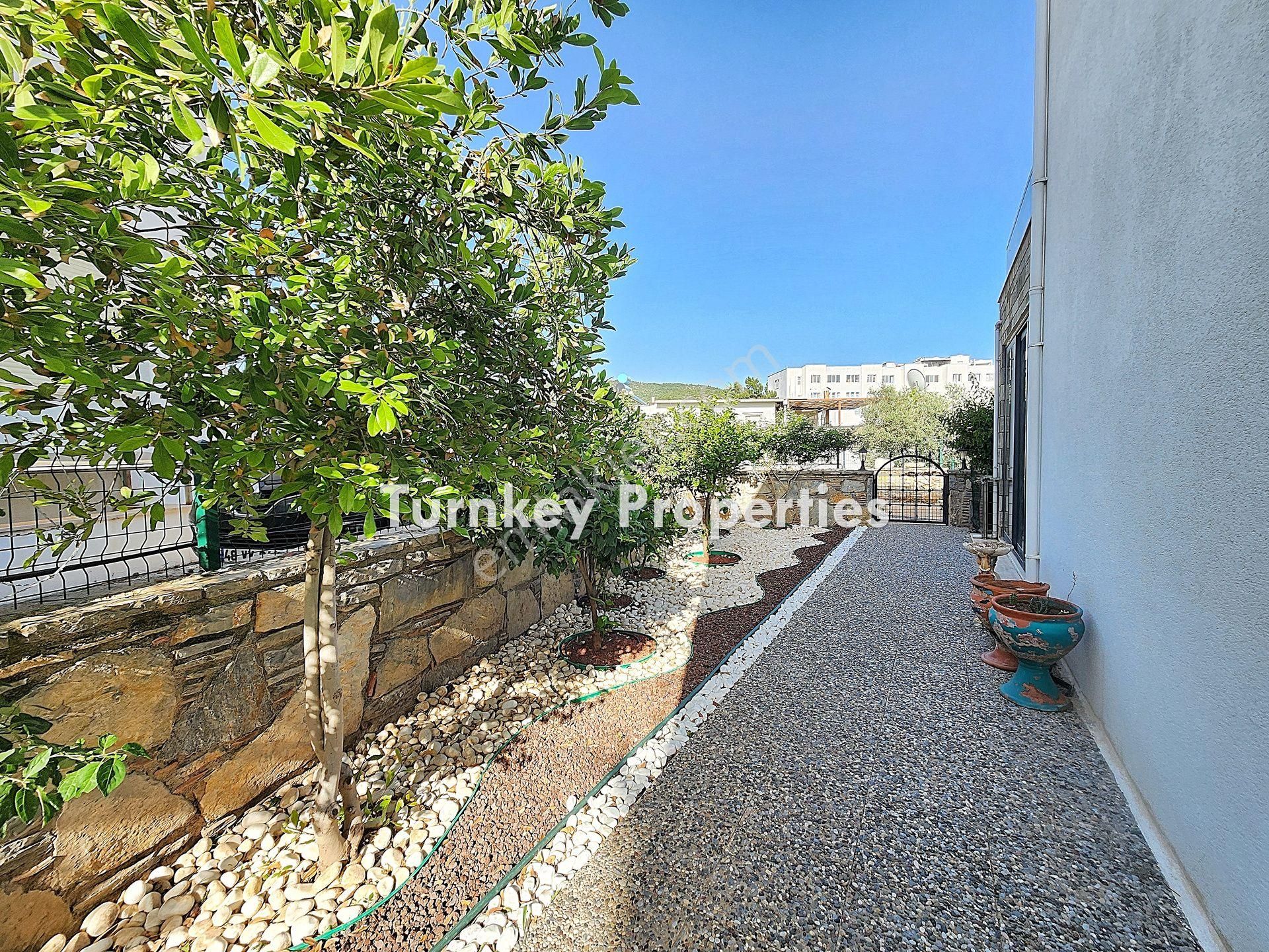 Konacık Bodrum Kiralık Müstakil Ev | Deniz Manzaralı, Bahçeli Ve Ayrı Girişli Alt Kat Daireli - Görsel 4