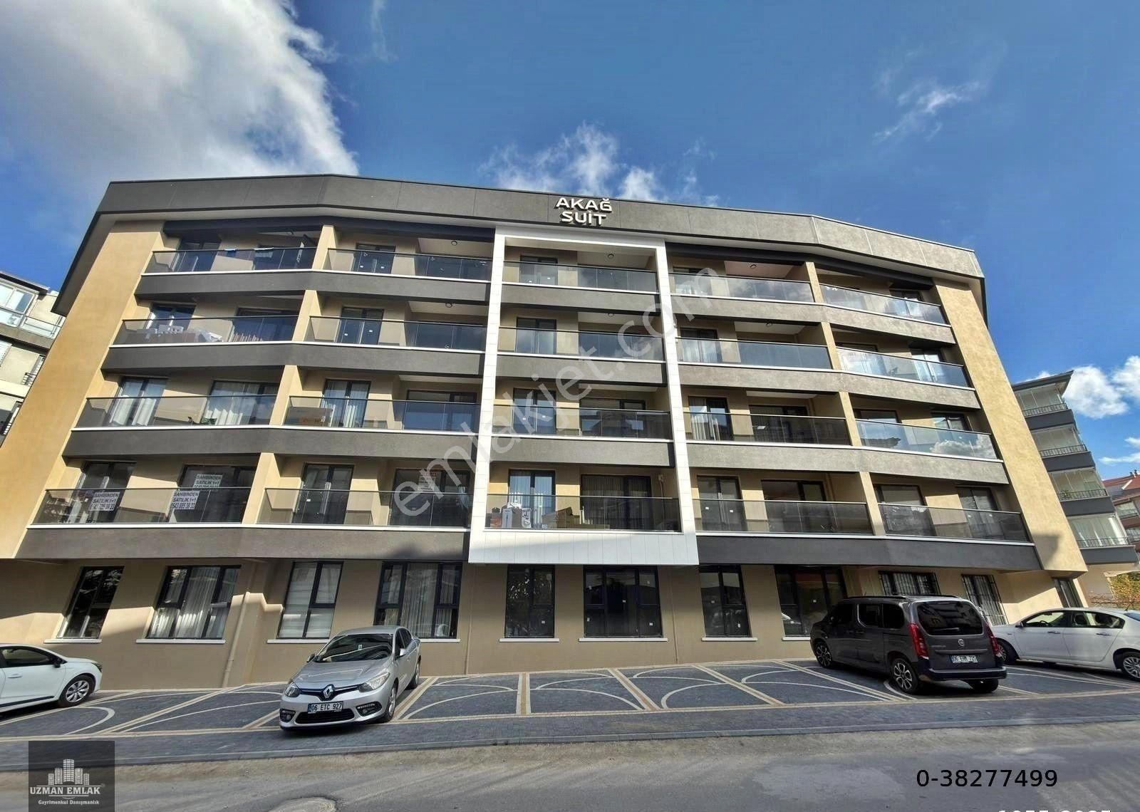 Akağ Suit'te Yerden Isıtmalı Ara Kat Oturuma Hazır 1+1 Kiralık