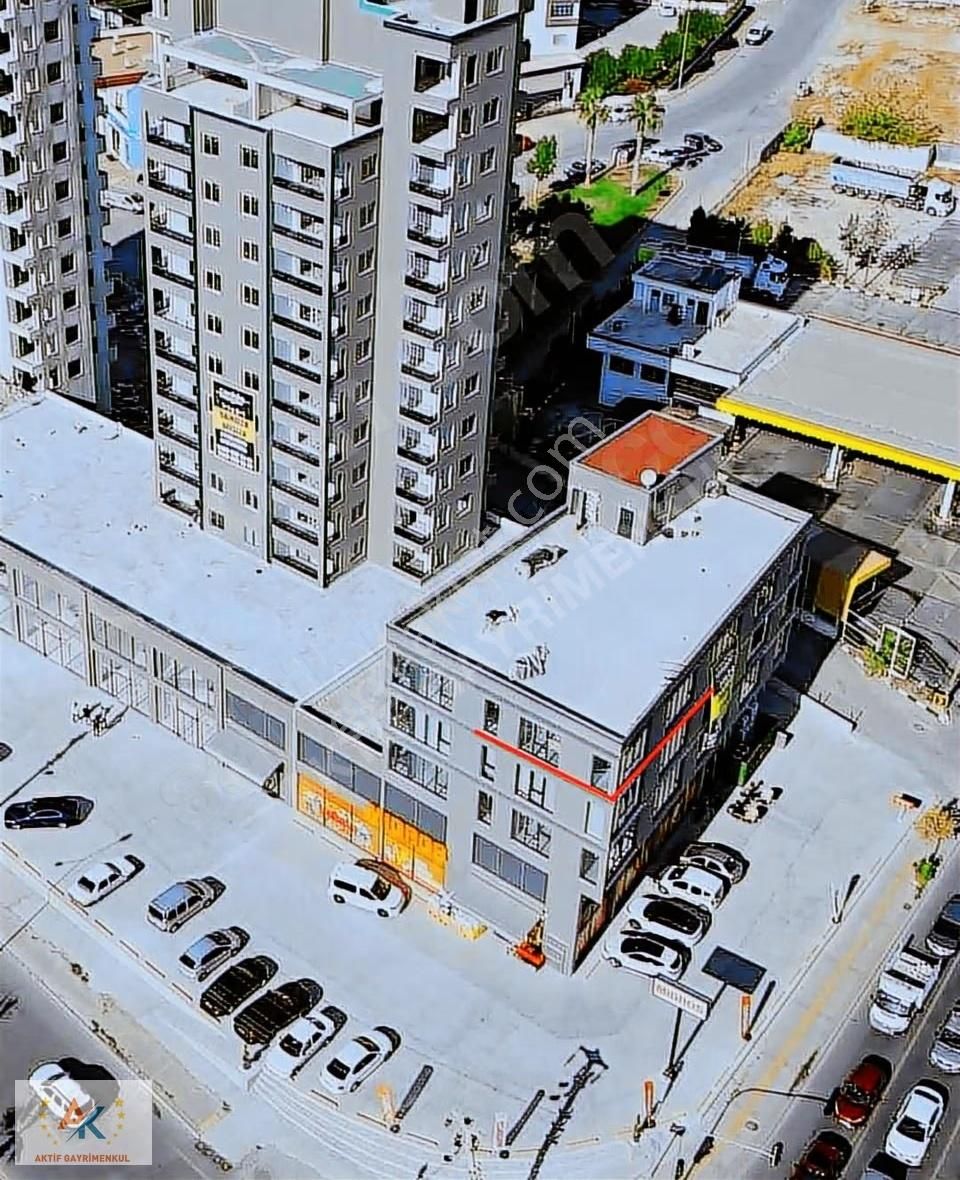 Aktif'ten Hüseyin Okan Merzevi Bul. Kiralık 2+1 Ofis