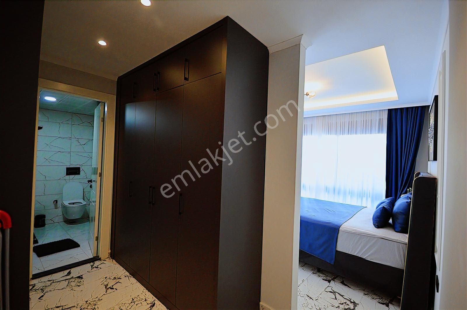 2+1 Eşyalı Sıfır Daire Özel Bahçeli Alanya Nova Garden Sitesi - Görsel 5