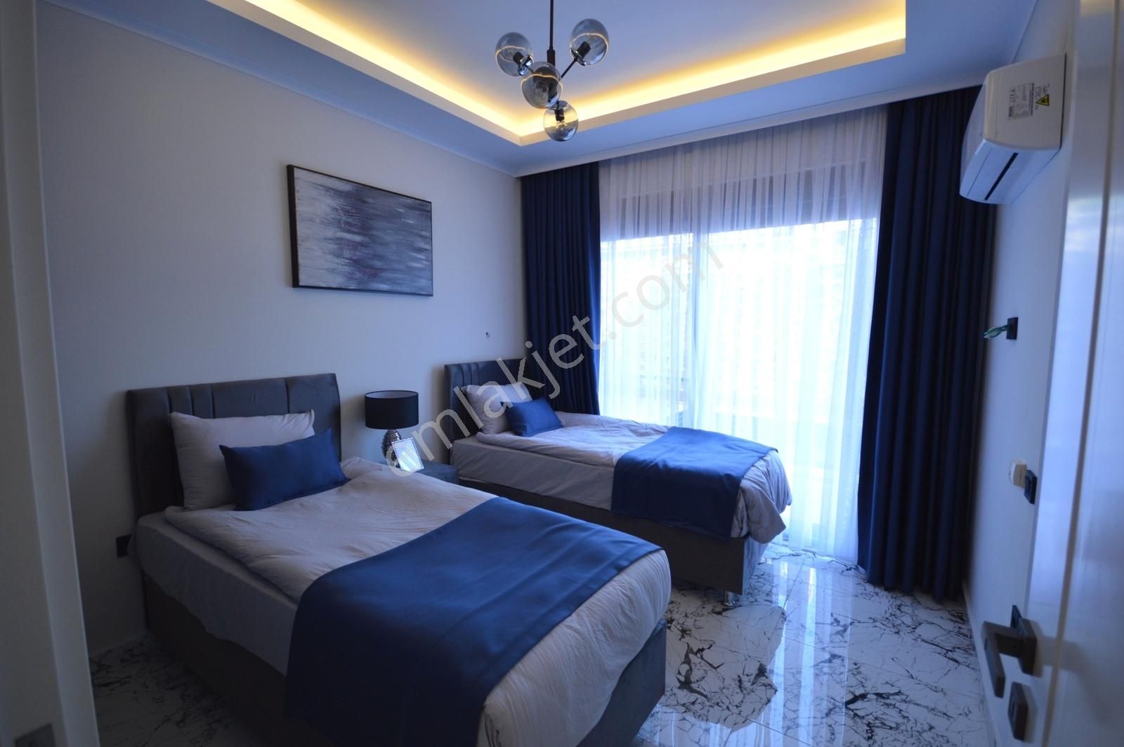 2+1 Eşyalı Sıfır Daire Özel Bahçeli Alanya Nova Garden Sitesi - Görsel 12