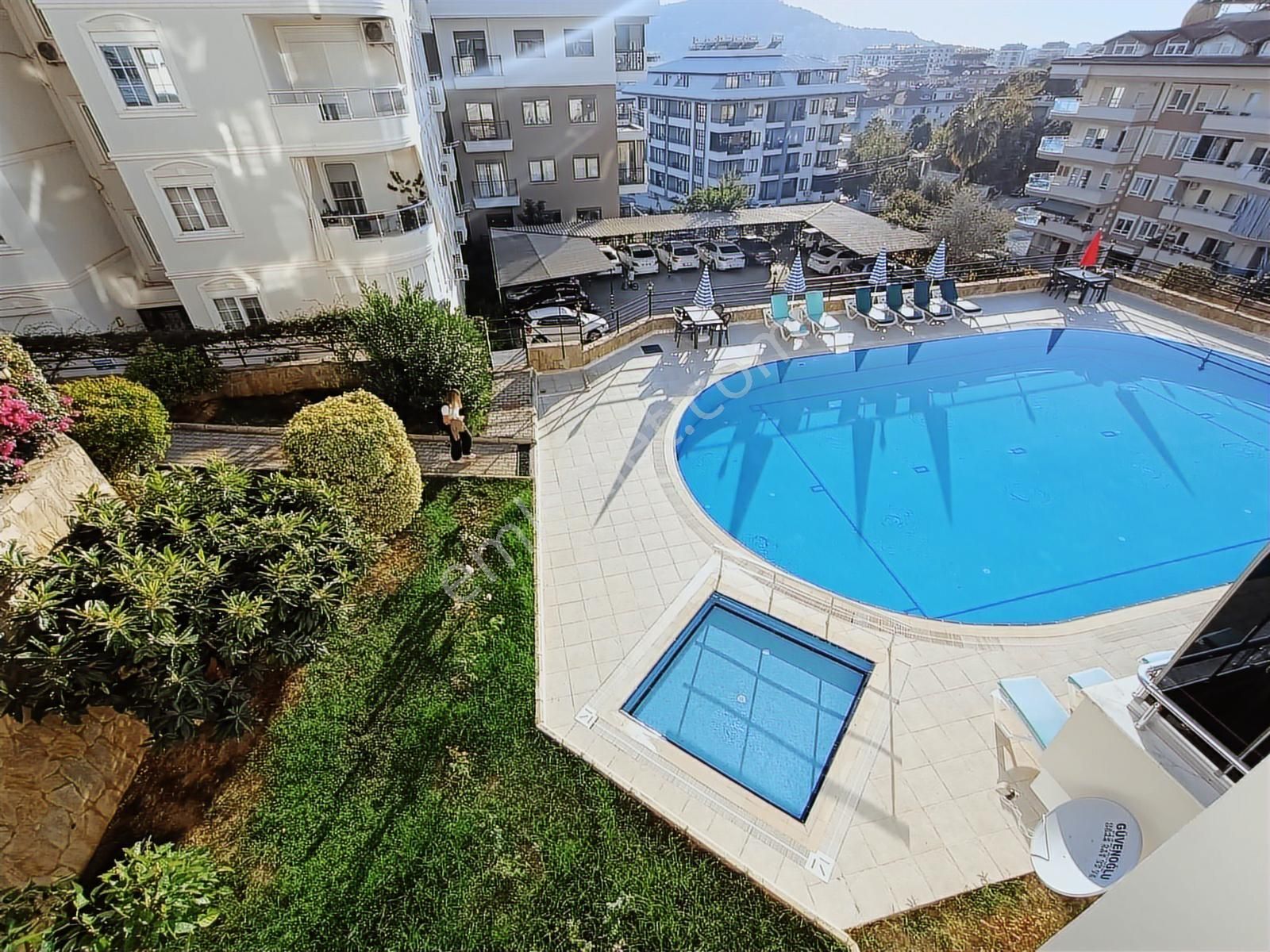 Alanya Hasbahçede 100 M² Eşyalı 2+1 Havuzlu Daire - Görsel 21