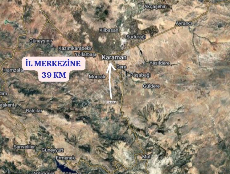 Karaman Merkez Cerit Köyünde 5.541 M² Tarla Satılıktır - Görsel 4