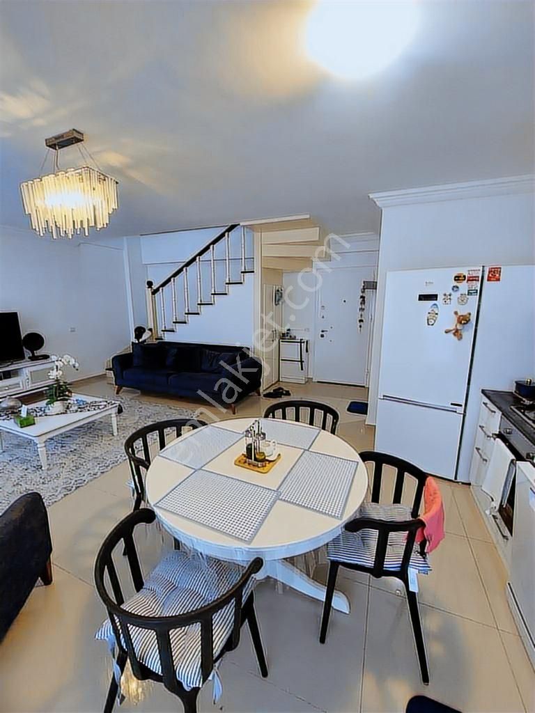 2+1 Eşyalı Dubleks Daire Havuz Cephe Alanya Doğanay Resıdence - Görsel 4