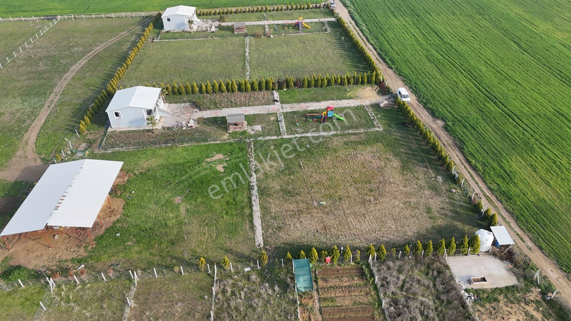 İzmir Menderes Altıntepede 4080 M2 Arsa İçinde 100m2 Bahçeli Çiftlik Evi - Görsel 32