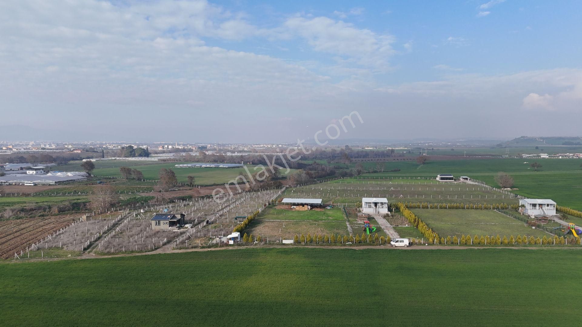 İzmir Menderes Altıntepede 4080 M2 Arsa İçinde 100m2 Bahçeli Çiftlik Evi - Görsel 31