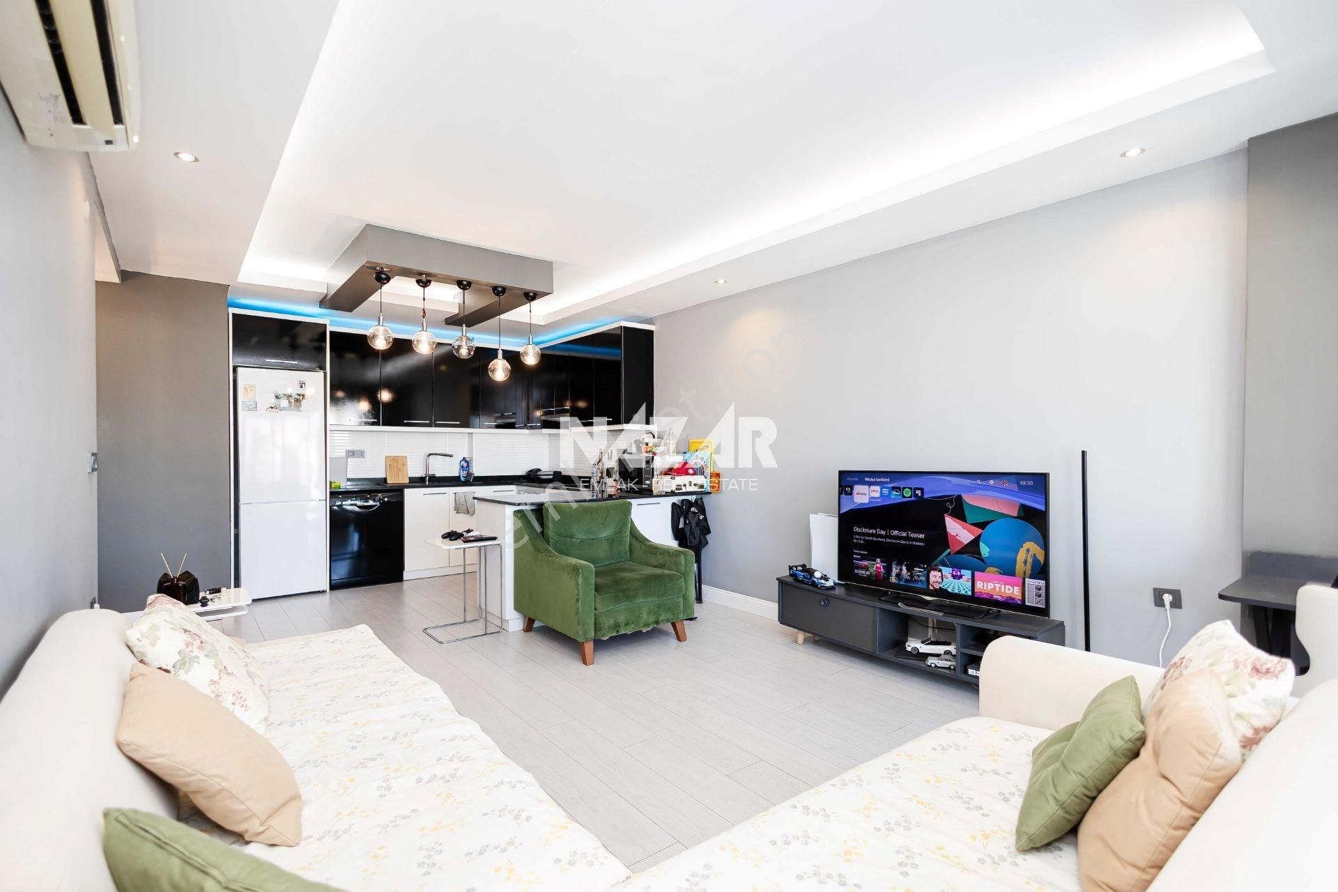 Alanya Cikcilli’de Satılık Eşyalı 1+1 Daire – Crystal Towers - Görsel 22
