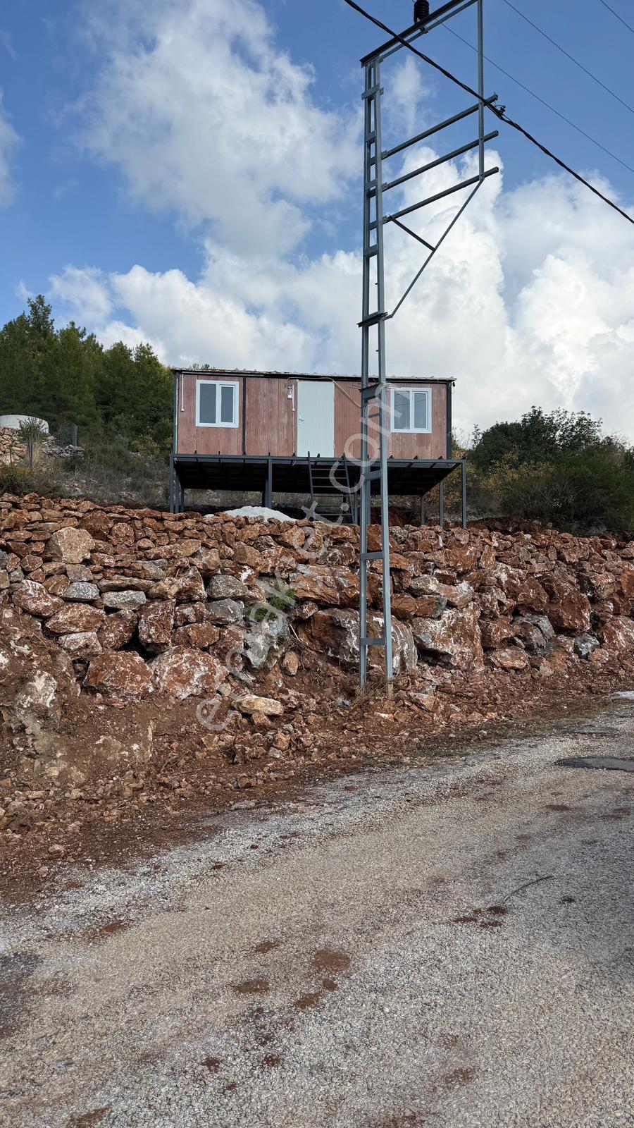 Alanya Asmaca Da Satılık Bahçeli Konteynır Ev - Görsel 14