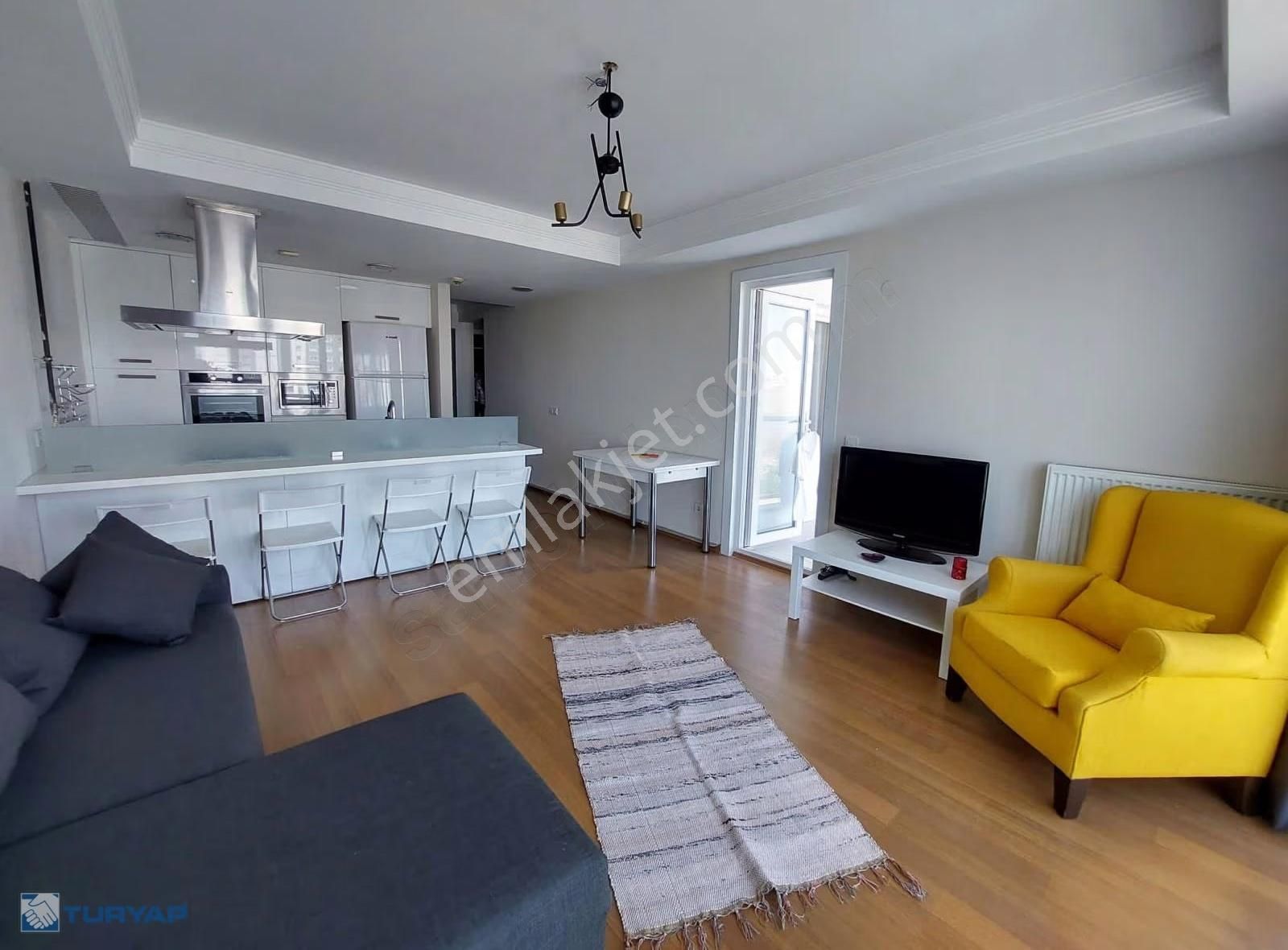 Avrupa Konutları 1 Sitesinde 1+1 Eşyalı 83 M2 Kiralık Daire