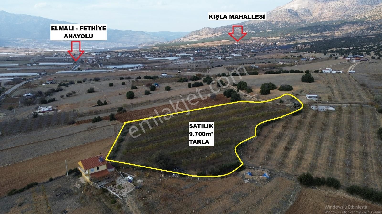 Vip Gayrimenkul'den Kışla Mah. 9.700m² Elma Bahçesi - Görsel 14