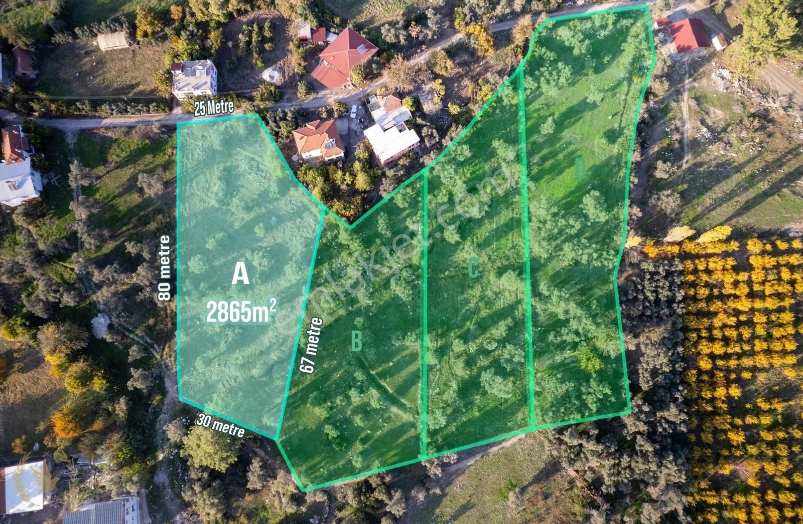 Girmelerde 2865m2 Arazi ,kadastrol Yol +anayol'a 1 Parsel Mesafe - Görsel 4