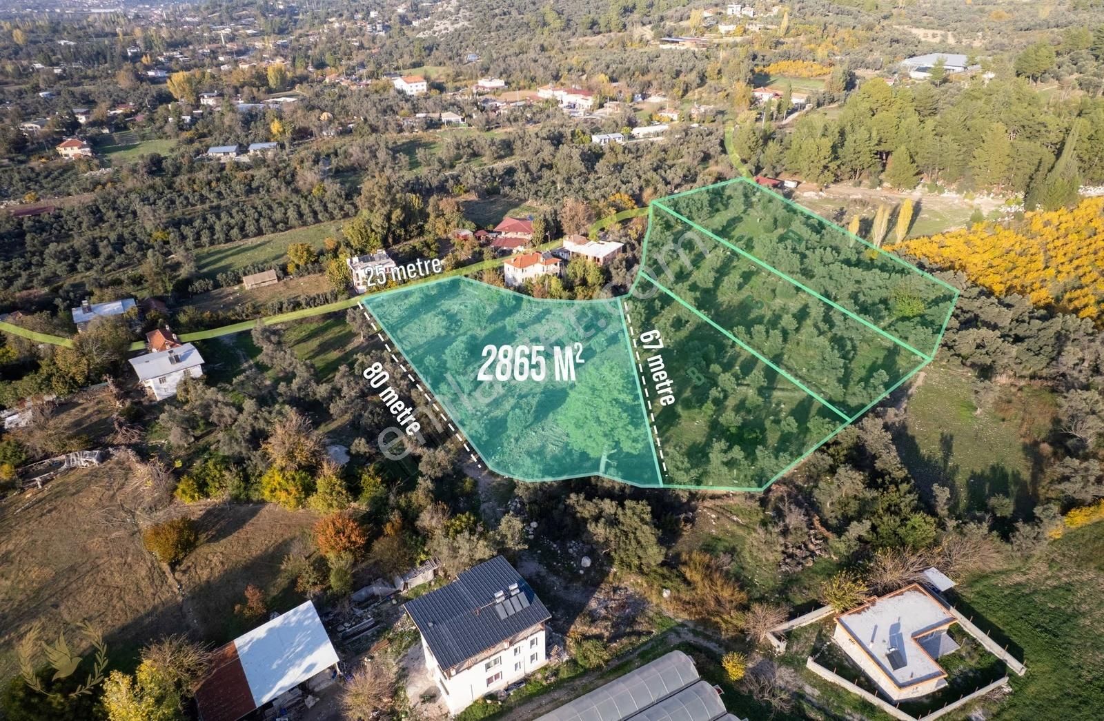 Girmelerde 2865m2 Arazi ,kadastrol Yol +anayol'a 1 Parsel Mesafe - Görsel 3