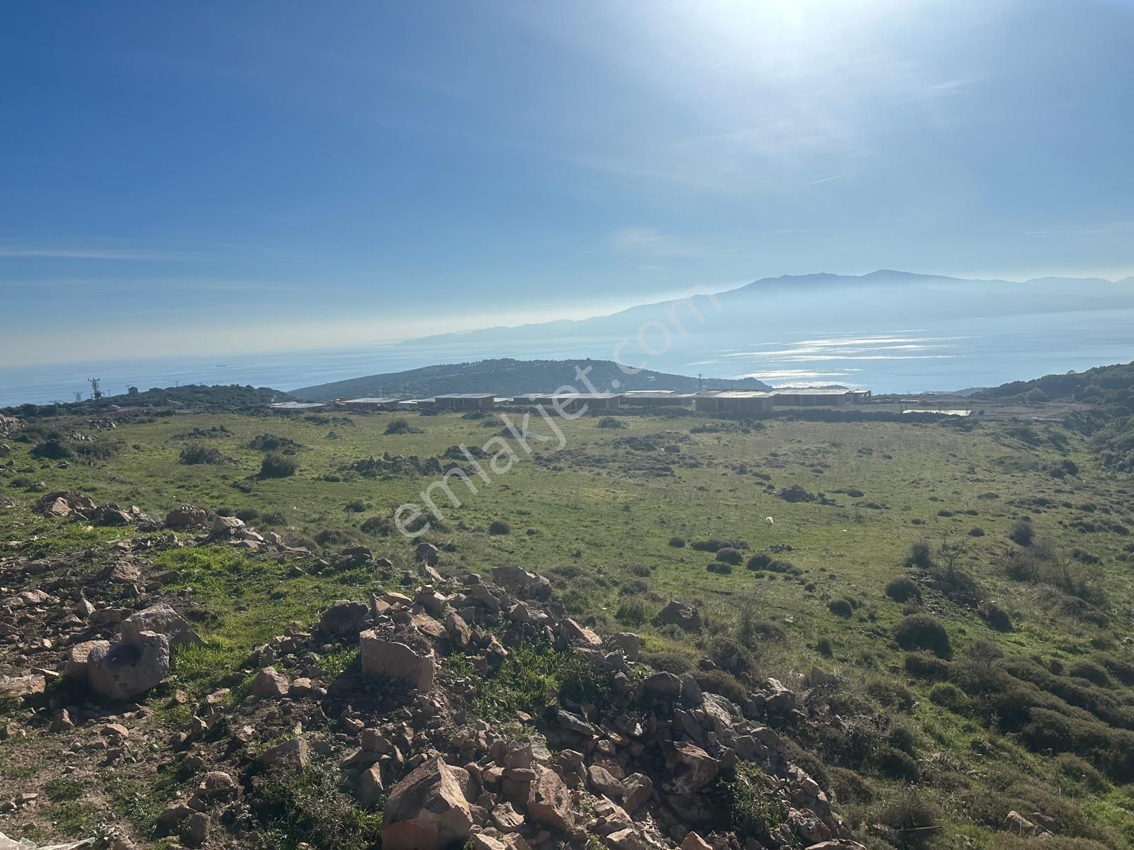 Ayvacık Balabanlı'da Muhteşem Deniz Manzaralı Eko Turizm Arsası. - Görsel 2