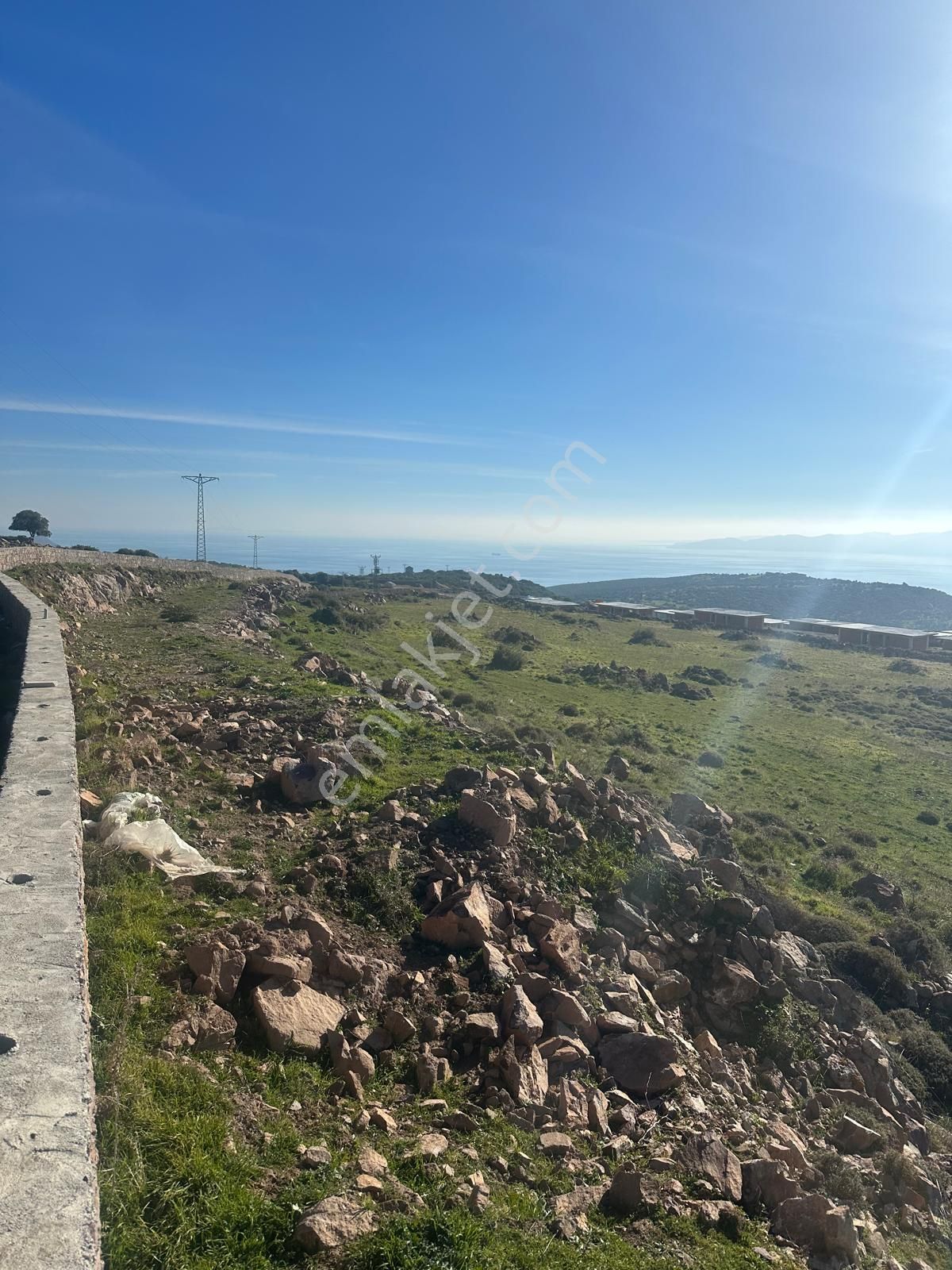 Ayvacık Balabanlı'da Muhteşem Deniz Manzaralı Eko Turizm Arsası. - Görsel 7