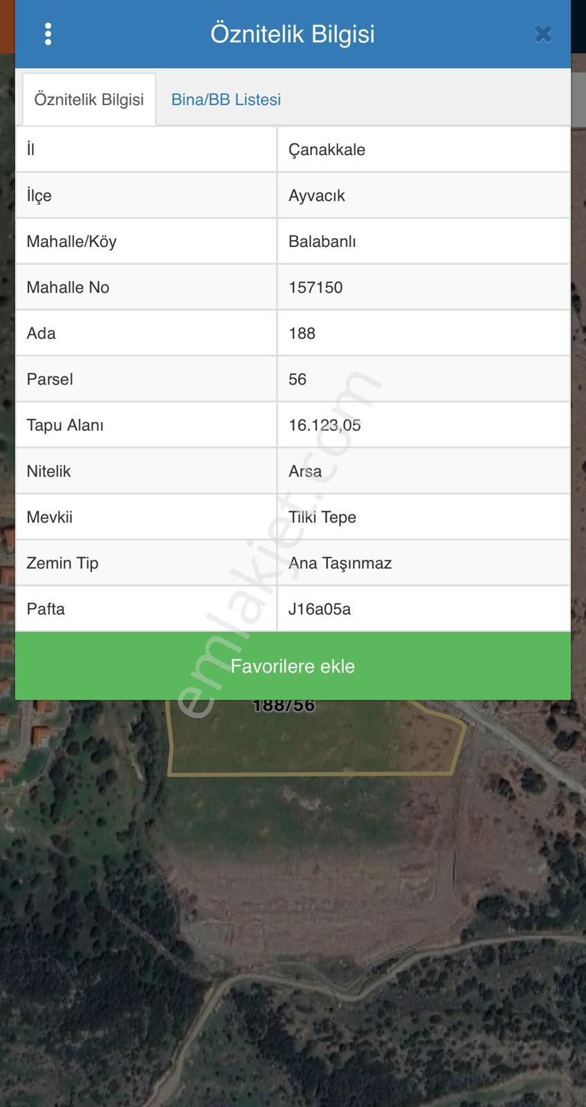 Ayvacık Balabanlı'da Muhteşem Deniz Manzaralı Eko Turizm Arsası. - Görsel 15