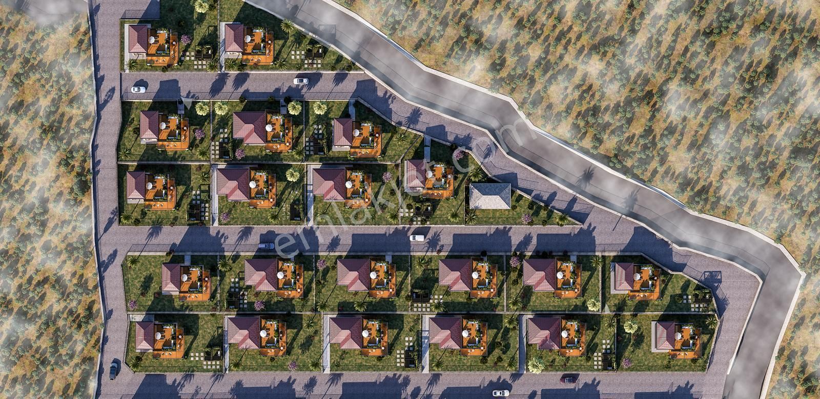 Ayvacık Balabanlı'da Muhteşem Deniz Manzaralı Eko Turizm Arsası. - Görsel 14