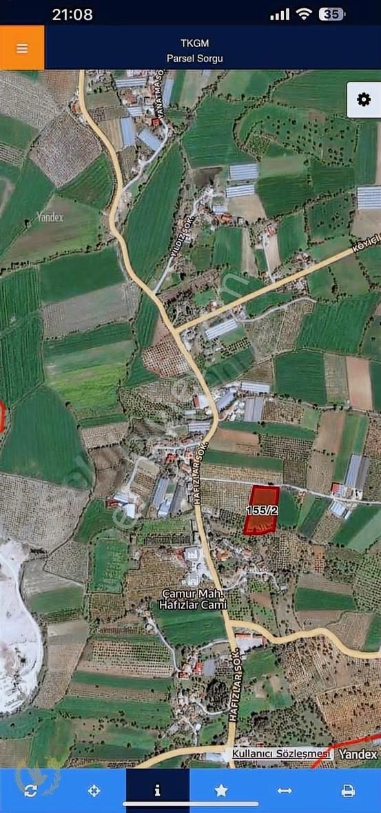 Seydikemer Çamurköy Merkezde 5556mt Kare İmarlı Arsa Satılık - Görsel 16