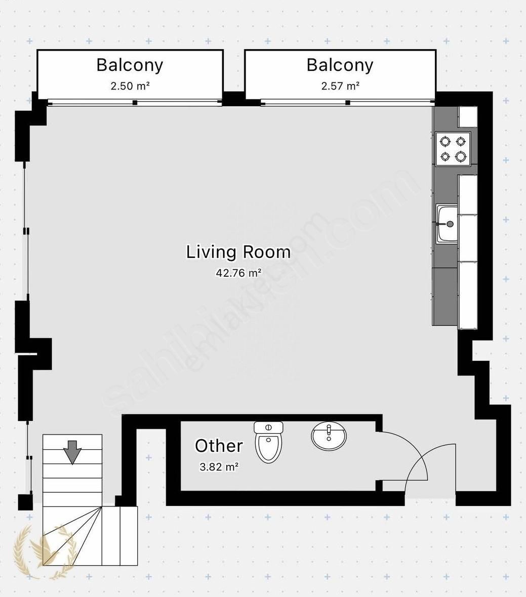İnönü Bulv. Üzerinde {ceylan Residence}'ta Klas ,115m²|2+1 Daire - Görsel 27