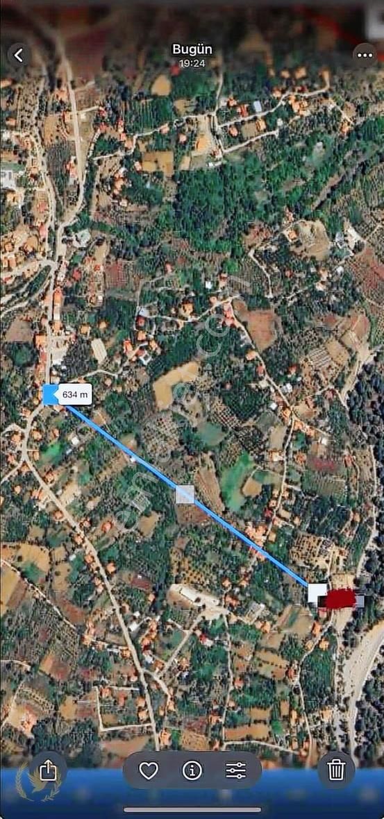 Fethiye Nif 840mt İmarlı 2 Adet Villa Olur Arsa Satılık - Görsel 7