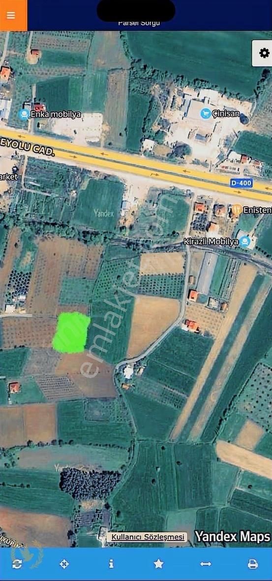 Seydikemer Sahil Zorlar Mah 1000mt Kare Mülk Satılık - Görsel 7