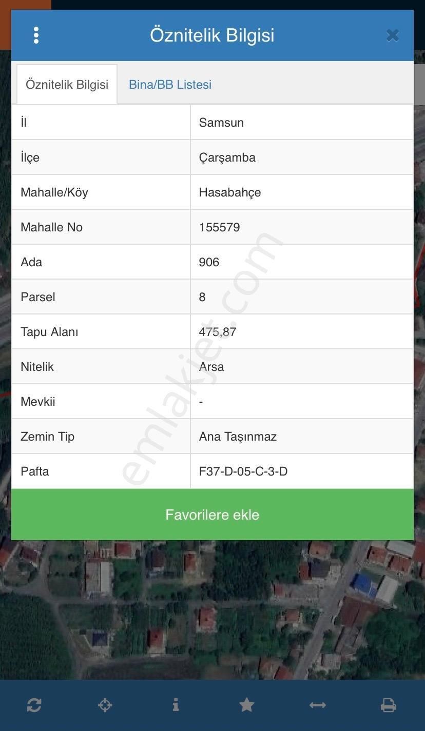 Akgün Kurumsal'dan Çarşamba Hasabahçe'de Kat Karşılığı Arsa - Görsel 7