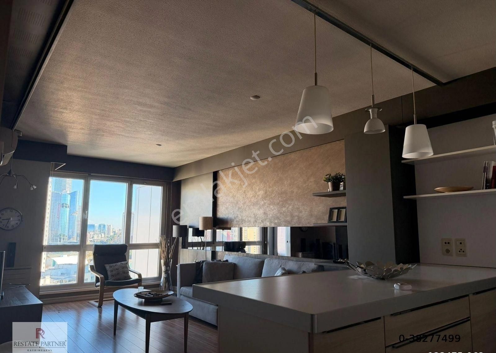 Ataşehir Ağaoğlu Andromeda 1+1 Eşyalı Kiralık C Tipi Boş Daire - Görsel 3