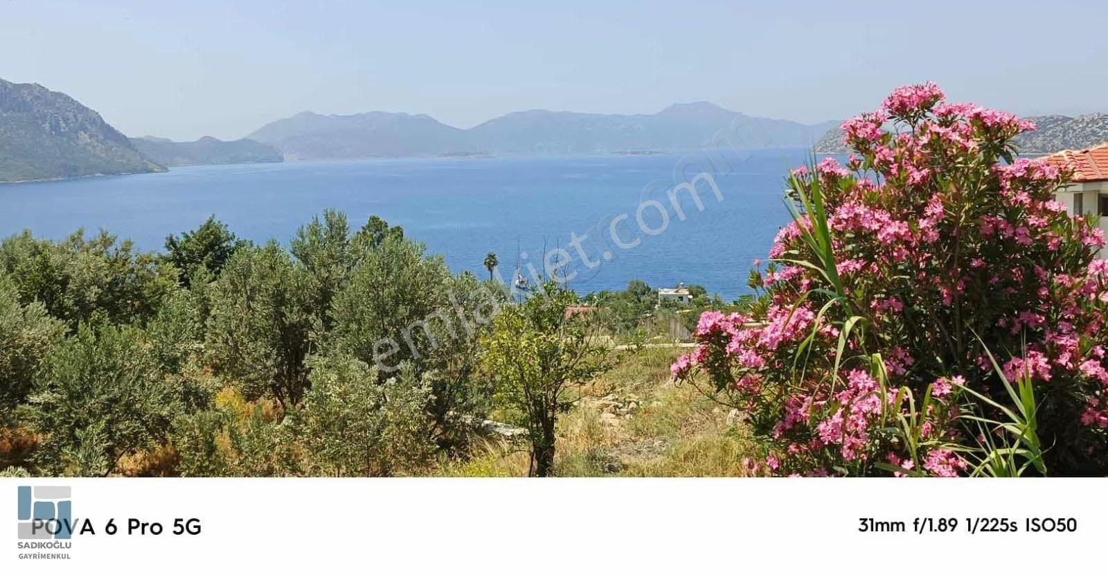Söğüt Cumhuriyet Mahallesinde Full Deniz Manzaralı, Ruhsatlı - Görsel 9