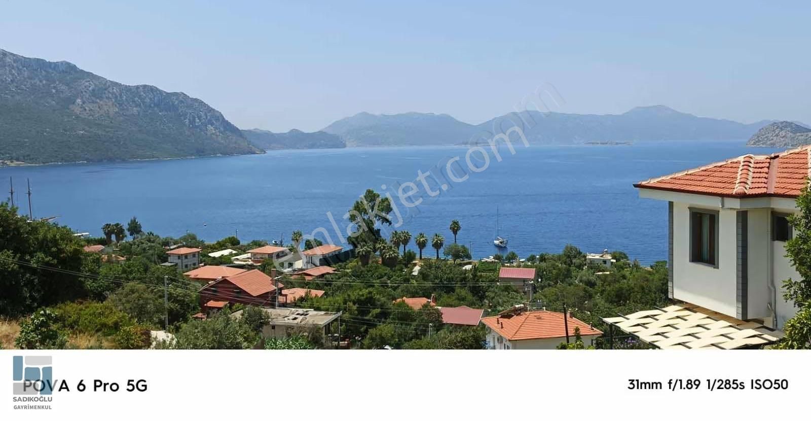 Söğüt Cumhuriyet Mahallesinde Full Deniz Manzaralı, Ruhsatlı - Görsel 4