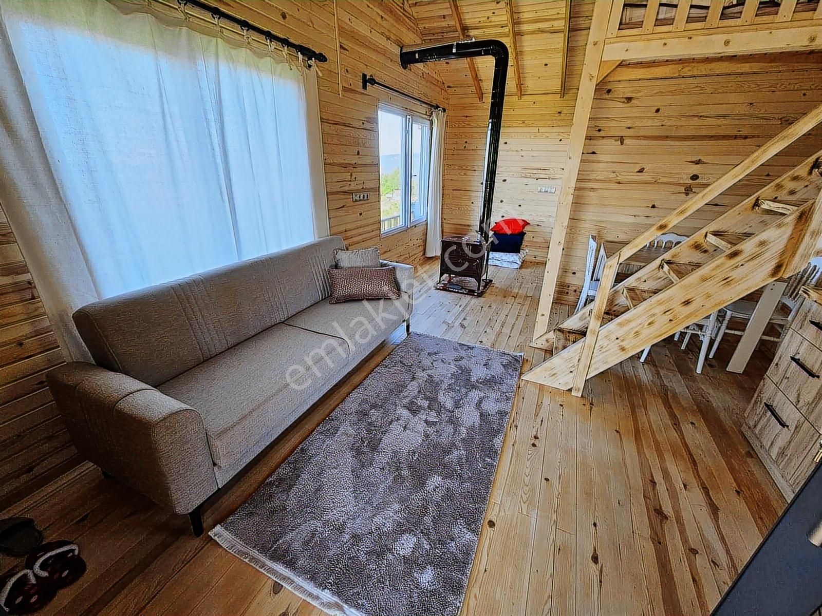 Eşsiz Manzaralı 60m2 Ahşap Evi Olan Bahariye Mah 2570m2 Bahçe - Görsel 3