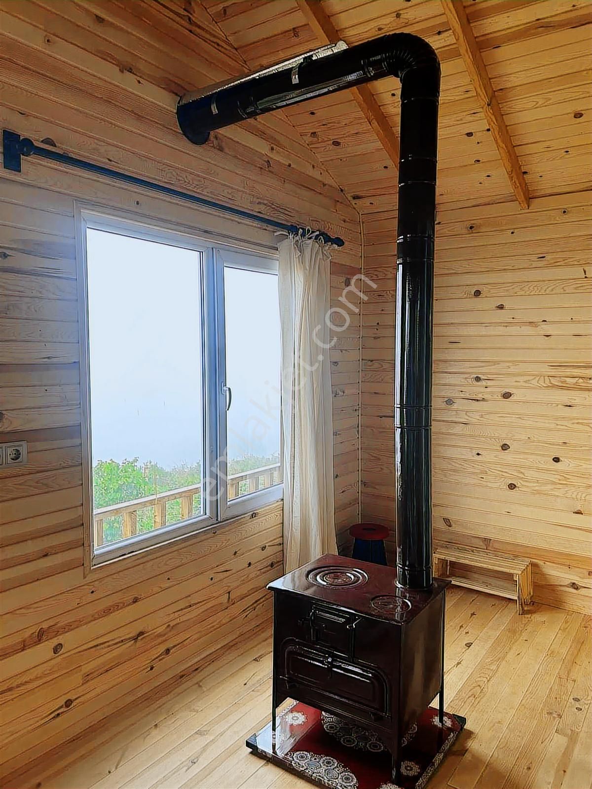 Eşsiz Manzaralı 60m2 Ahşap Evi Olan Bahariye Mah 2570m2 Bahçe - Görsel 6