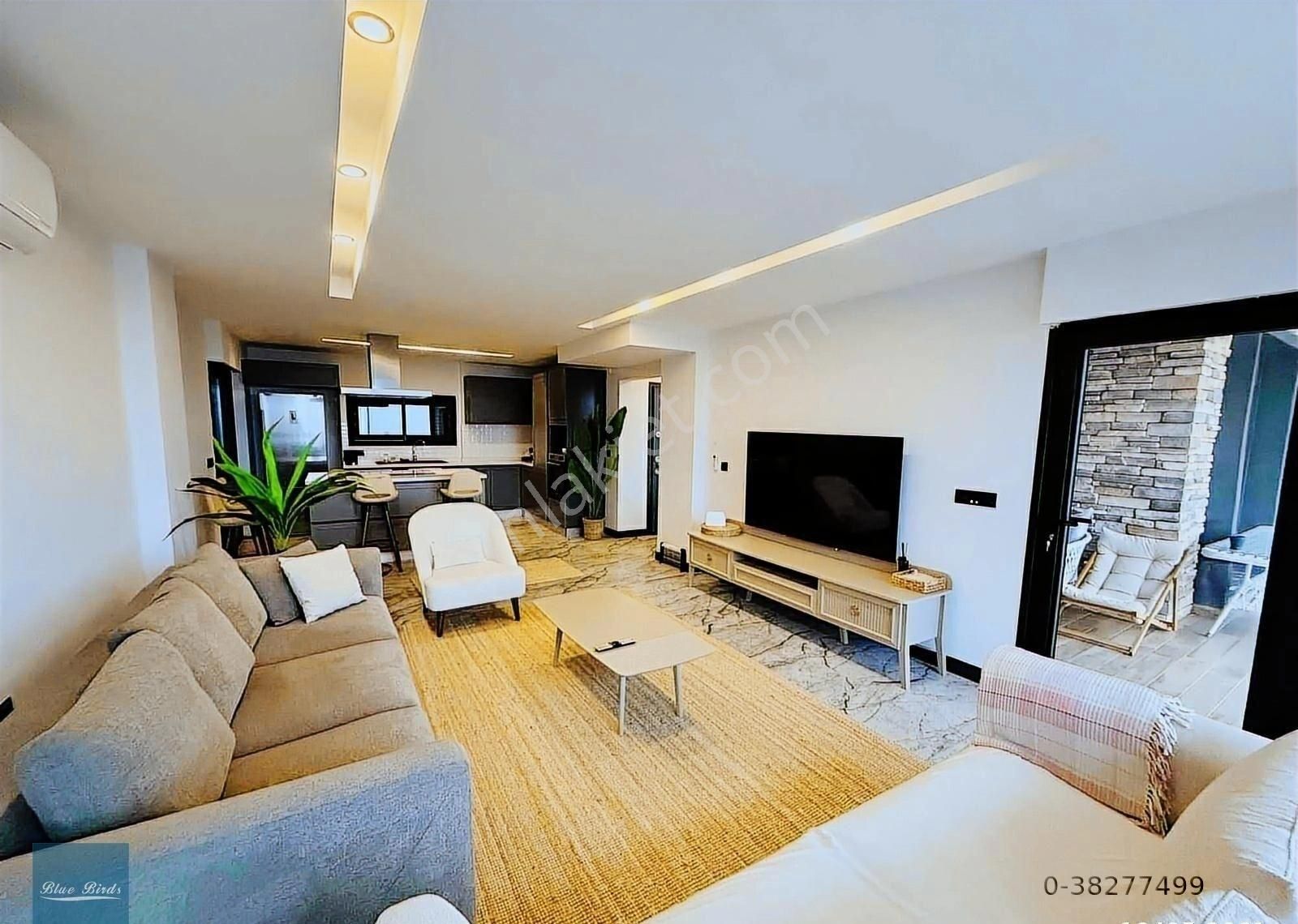 Karaova'da Full Deniz Manzaralı Tek Müstakil Villa - Görsel 28