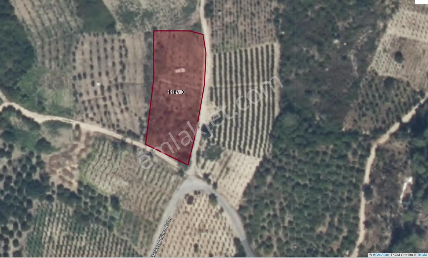 Asya' Dan Mezitli Takanlıda Satılık Bahçe