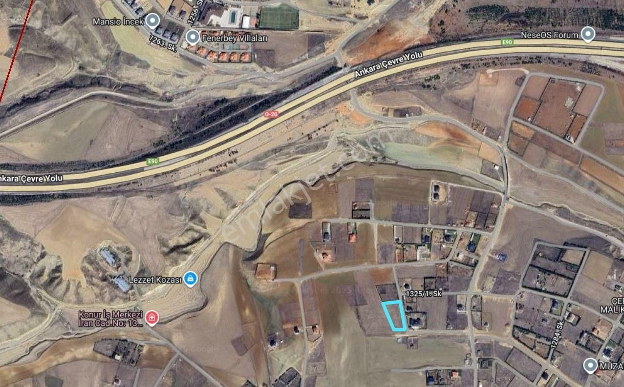 Gölbaşı Hacılar'da 3486m2 İki Villalık Satılık Arsa - Görsel 10