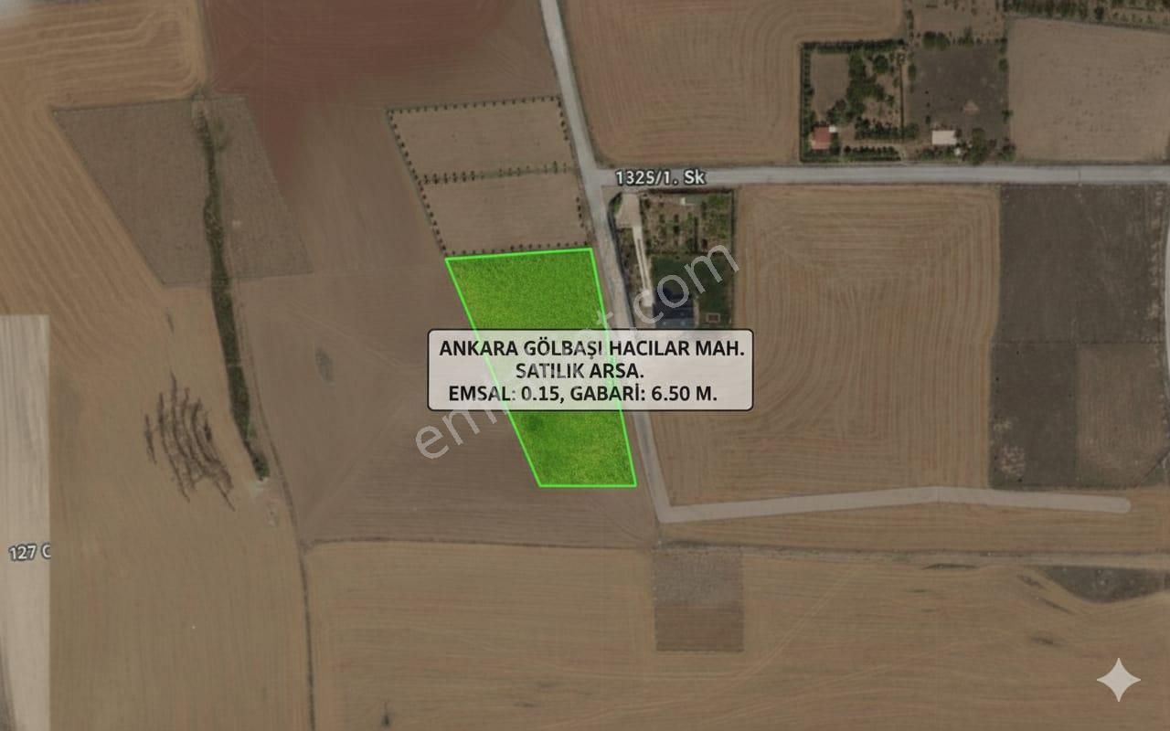 Gölbaşı Hacılar'da 3486m2 İki Villalık Satılık Arsa