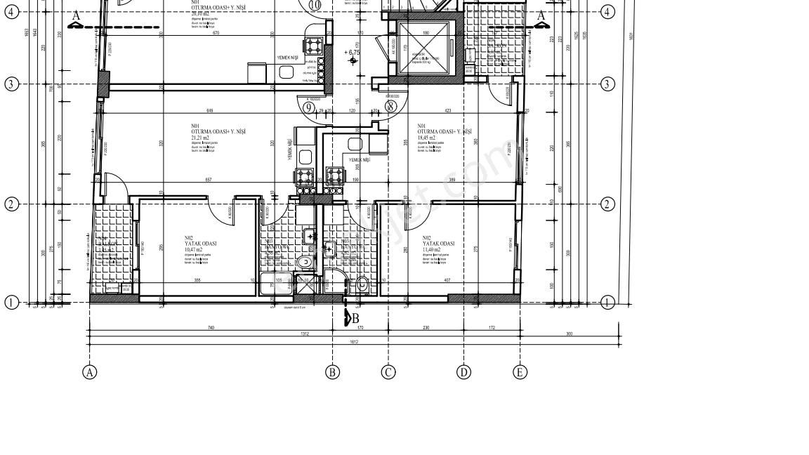 Çiğli Balatçık Mahallesi Satılık 1+1 Daire (projeden)