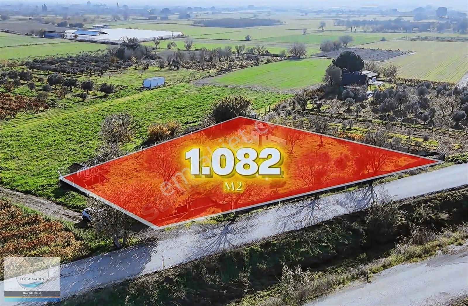 Kanal Yoluna Cepheli Tek Tapu Müstakil Parel 1.082 M2 Bağ