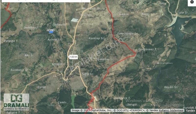 Dramalı Yatırım Yenişehir Akbıyık Köyü Satılık 2.333 M2 Tarla - Görsel 2