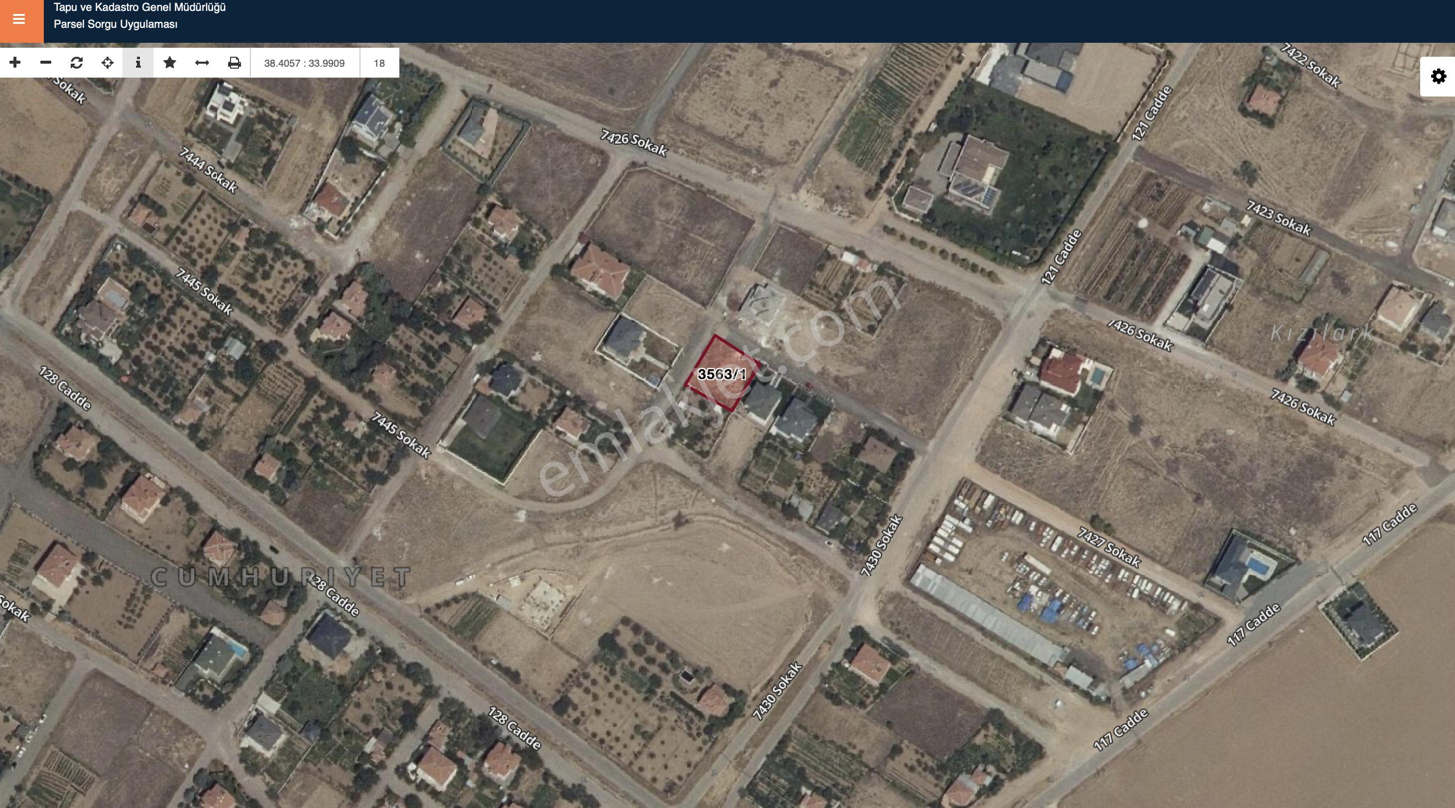 The North Line 'dan Şifahane 'de Köşe 663 M2 Satılık Parsel
