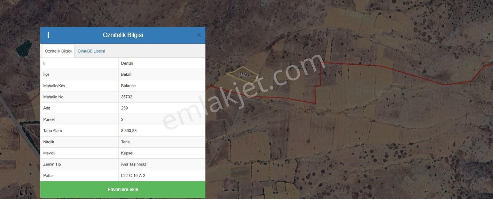 Denizli Bekilli Bükrüce'de Yatırımlık Fırsat Arazi!!!!! - Görsel 15