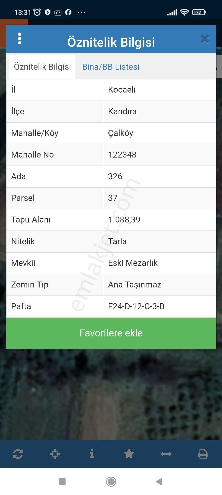 Kocaeli/kandıra/çalköy De Satılık Muhteşem Yer - Görsel 2