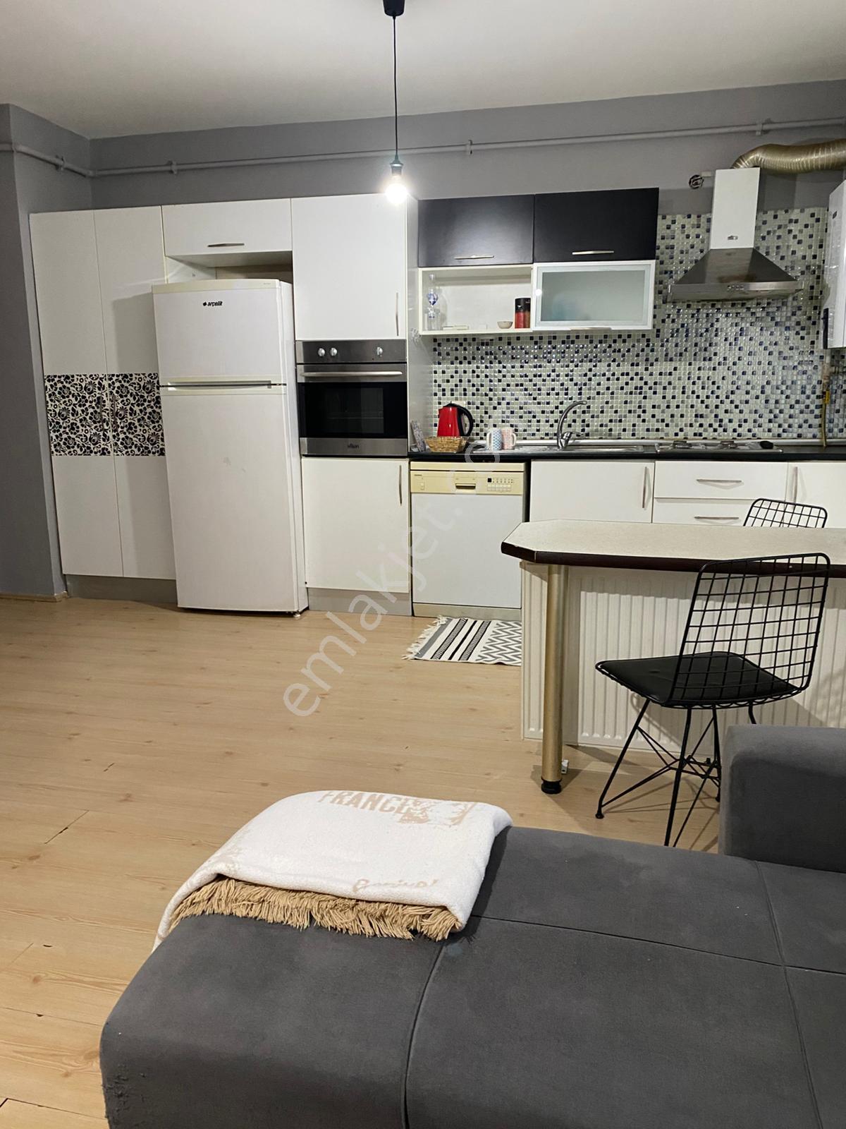 Marmara'dan Şükrüpaşa'da Eşyalı 1+1 Kiralık Daire - Görsel 26